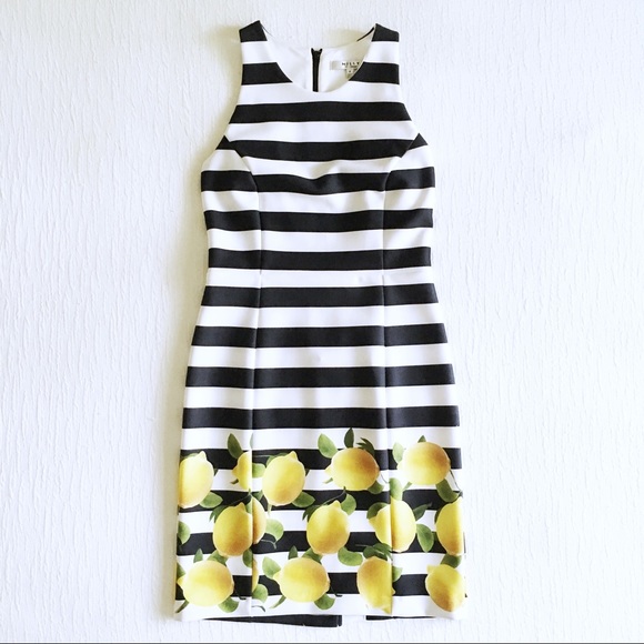Milly Dresses & Skirts - milly striped lemon dress